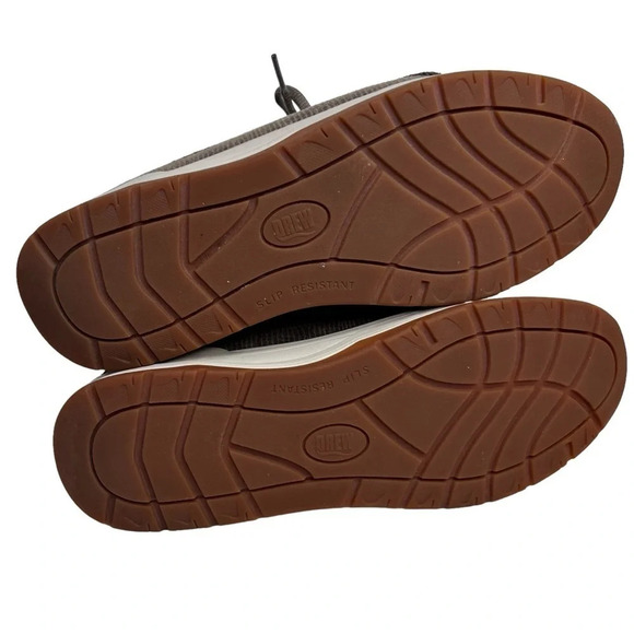 DREW Tuscany Sneaker in Pewter Leather/Glitter Mesh Size 9.5 - Picture 11 of 14